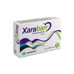 Farmacias YZA XARABAN 15MG 28 TABS oferta