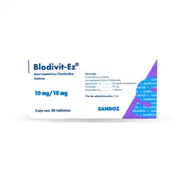 Farmacias YZA Blodivit Ez 10Mg / 100Mg 30 Tabs oferta