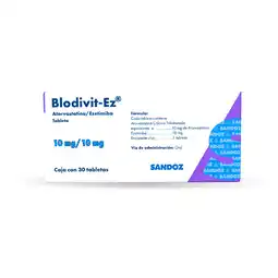 Farmacias YZA Blodivit Ez 10Mg / 100Mg 30 Tabs oferta