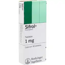 Farmacias YZA Sifrol 1mg 30 tabs oferta