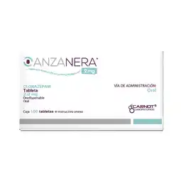 Farmacias YZA Anzanera Clonazepam 2Mg 100 Tabs oferta