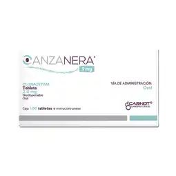 Farmacias YZA Anzanera Clonazepam 2Mg 100 Tabs oferta