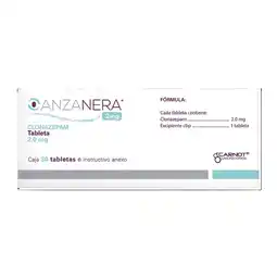 Farmacias YZA Anzanera Clonazepam 2Mg 30 Tabs oferta
