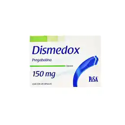 Farmacias YZA Dismedox 150Mg 28 Caps oferta