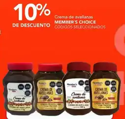 City Club Member's choice crema de avellanas oferta