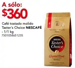City Club Nescafé café tostado molido taster's choice oferta