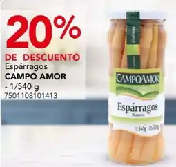 City Club Campo amor espárragos oferta
