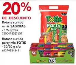 City Club Sabritas botana suritdo minis oferta