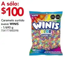 City Club Winis caramelo surtido suave oferta