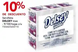 City Club Delsey servilleta max oferta