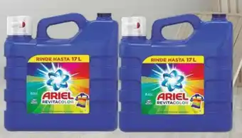 City Club Ariel detergente líquido revitacolor oferta