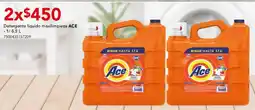 City Club Ace detergente líquido maxilimpieza oferta