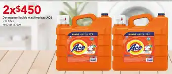 City Club Ace detergente líquido maxilimpieza oferta