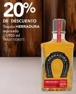 City Club Herradura tequila reposado oferta