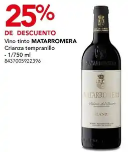 City Club Matarromera vino tinto crianza tempranillo oferta