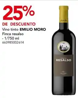 City Club Emilio moro vino tinto finca resalso oferta
