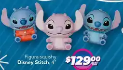 Soriana Híper Disney stitch, figura squishy 4" oferta