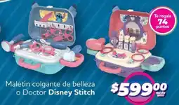 Soriana Híper Disney stitch maletín colgante de belleza o doctor oferta