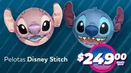 Soriana Híper Disney stitch pelotas oferta