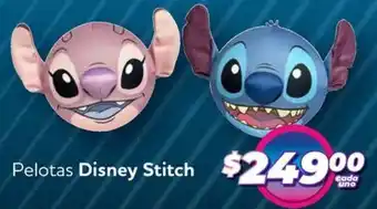 Soriana Híper Disney stitch pelotas oferta