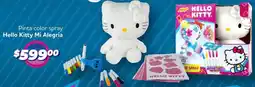 Soriana Híper Hello kitty mi alegría pinta color spray oferta