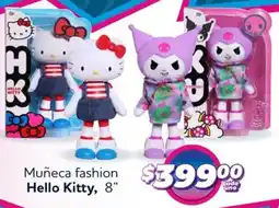 Soriana Híper Hello kitty 8" muñeca fashion oferta