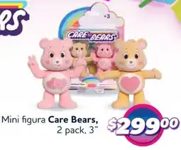 Soriana Híper Care bears mini figura 3" oferta