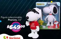 Soriana Híper Peanuts figura coleccionable 10" oferta