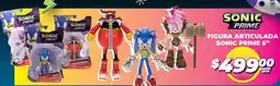 Soriana Híper Sonic prime figura articulada 5" oferta