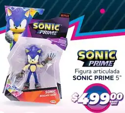 Soriana Híper Sonic prime figura articulada 5" oferta
