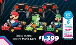 Soriana Híper Mario kart radio control carrera oferta