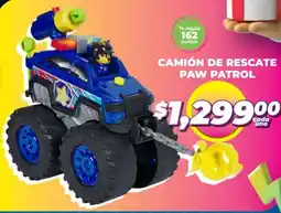 Soriana Híper Paw patrol camión de rescate oferta