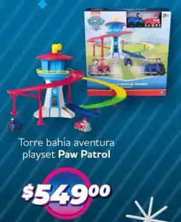 Soriana Híper Paw patrol torre bahía aventura playset oferta