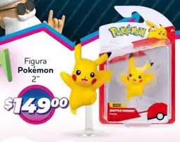 Soriana Híper Pokémon figura 2" oferta