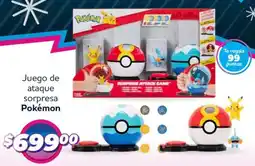 Soriana Híper Pokémon juego de ataque sorpresa oferta