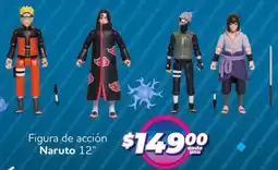 Soriana Híper Naruto figura de acción 12" oferta