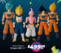 Soriana Híper Dragon ball super figura 12" oferta