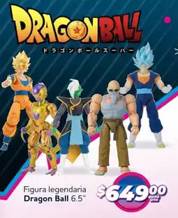Soriana Híper Dragon ball figura legendaria 6.5" oferta