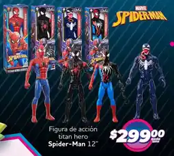 Soriana Híper Spider-man figura de acción titan hero 12" oferta