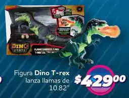 Soriana Híper Dino t-rex figura lanza llamas 10.82" oferta