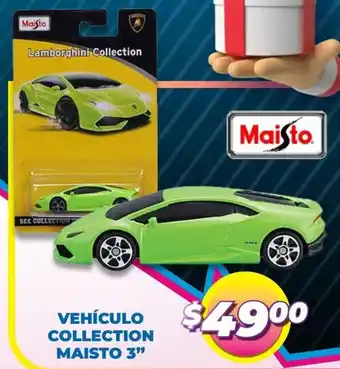 Soriana Híper Vehículo collection maisto 3" oferta