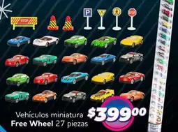 Soriana Híper Free wheel vehículos miniatura oferta