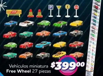 Soriana Híper Free wheel vehículos miniatura oferta