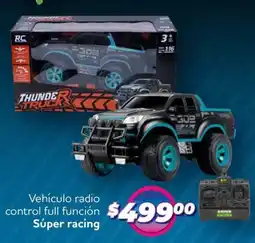 Soriana Híper Súper racing vehículo radio control full función oferta