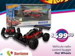 Soriana Híper Hot wheels vehículo radio control buggie oferta