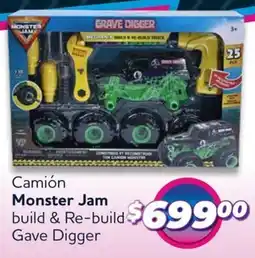 Soriana Híper Monster jam camión build & re-build gave digger oferta