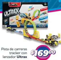 Soriana Híper Ultrax pista de carreras tracker con lanzador oferta