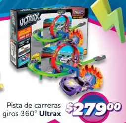 Soriana Híper Ultrax pista de carreras giros 360° oferta