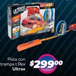 Soriana Híper Ultrax pista con trampa t.rex oferta