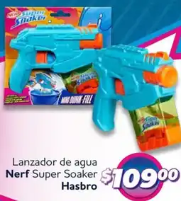 Soriana Híper Nerf lanzador de agua super soaker hasbro oferta